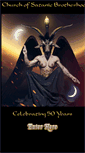 Mobile Screenshot of churchofsatanicbrotherhood.com